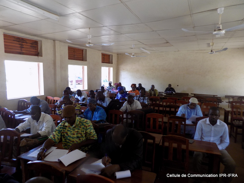 Assemblée du Comité SNESUP de l'IPR-IFRA de Katibougou (11)-001