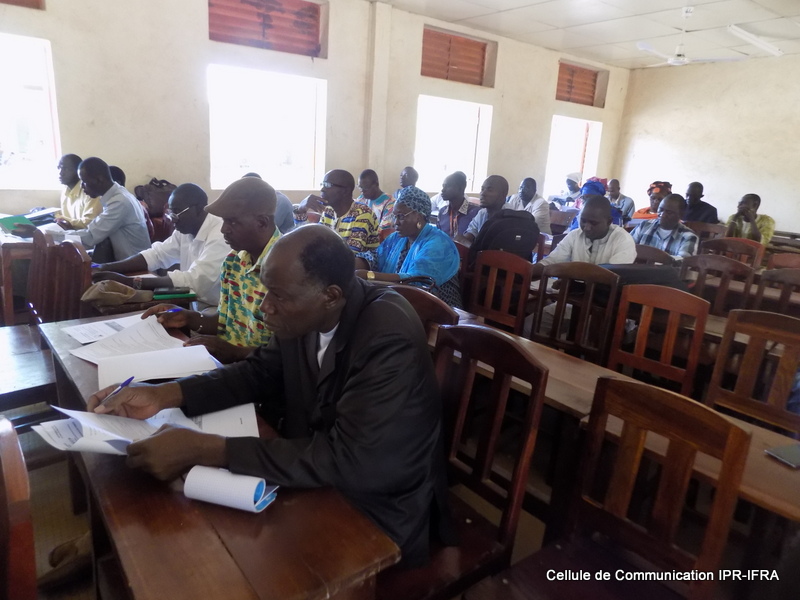 Assemblée du Comité SNESUP de l'IPR-IFRA de Katibougou (14)-001